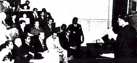 Donato 1 at surgeons' meeting, 1950